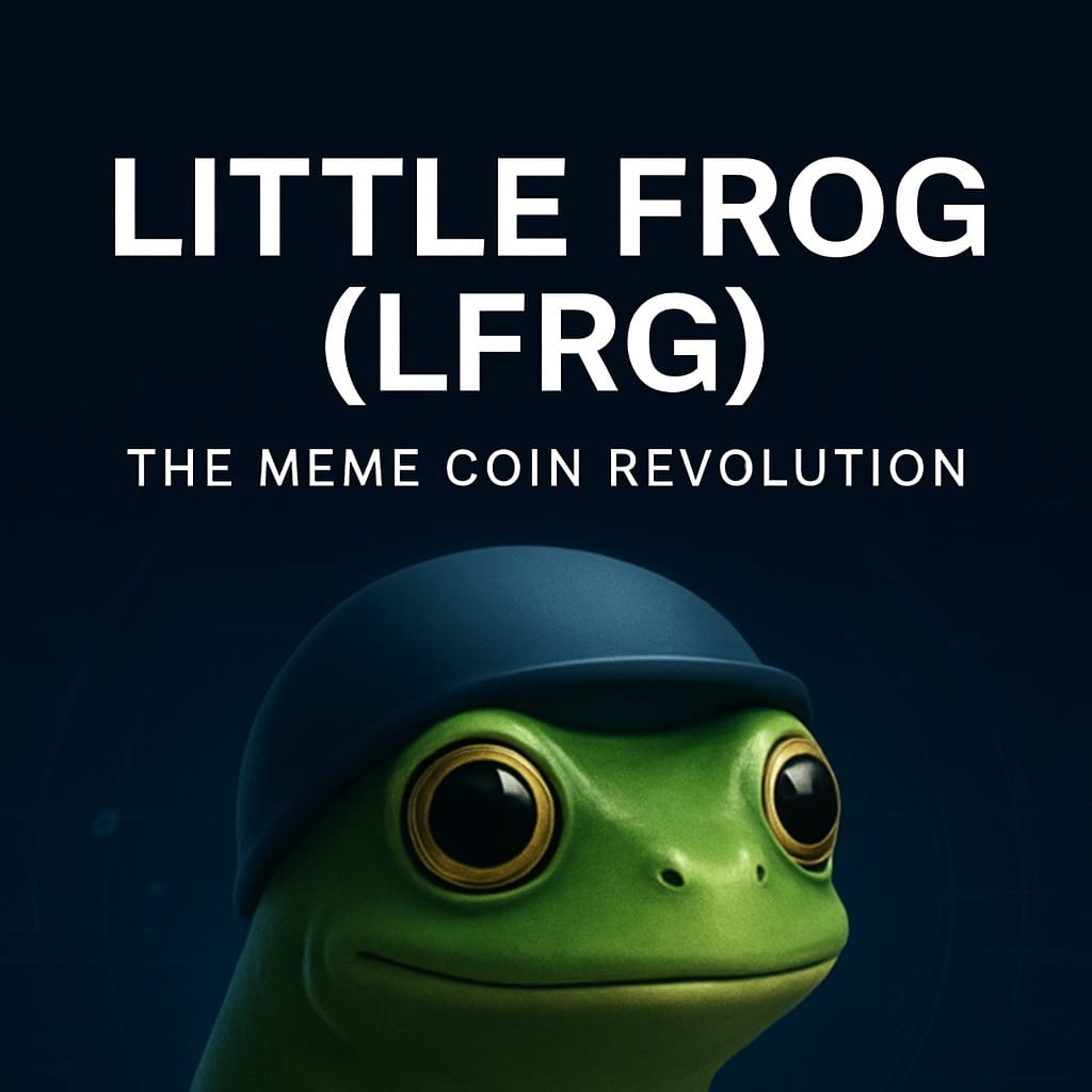 Little Frog Meme Coin Logo